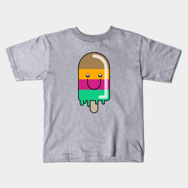 Cute ice cream Kids T-Shirt by UniqueDesignsCo